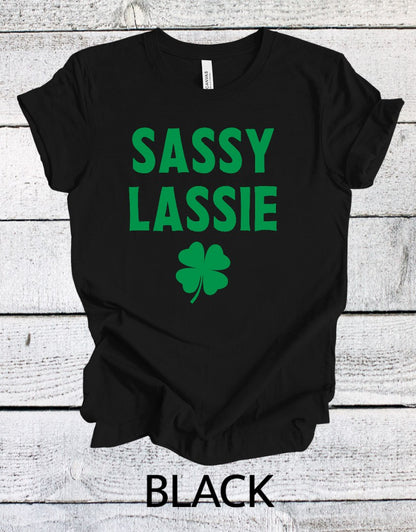 Sassy Lassie St. Patrick's Day T-shirt