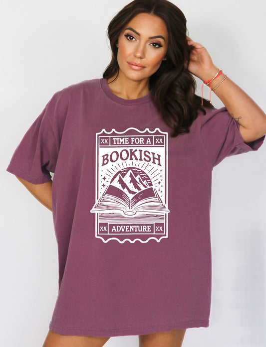 Time for a Bookish Adventure Book Lover Shirt