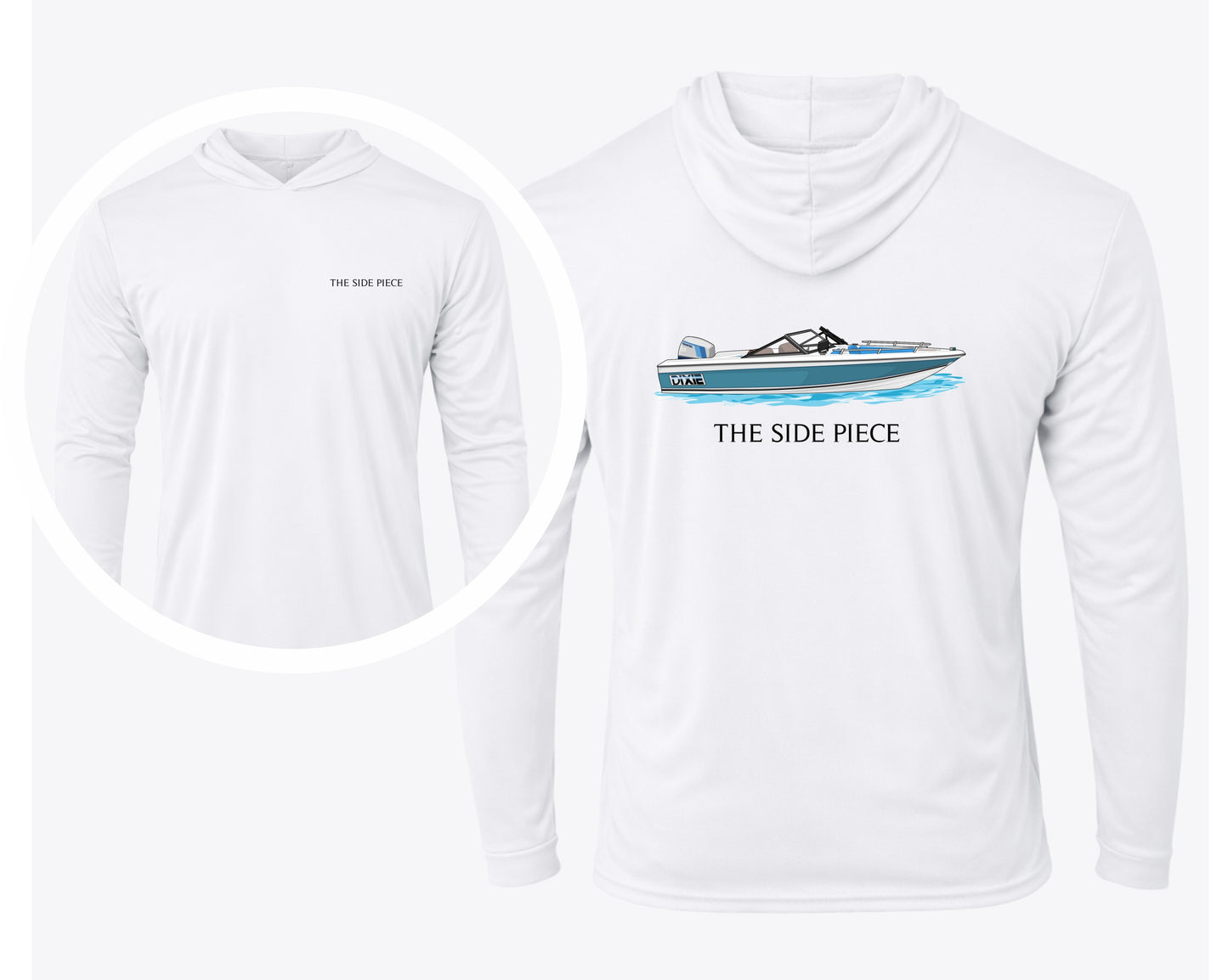 Custom  Boat UPF50+ Hoodie Sun Shirt