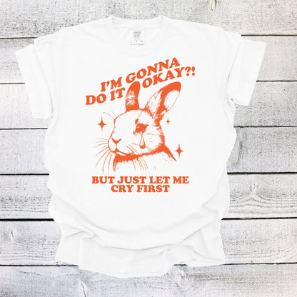 I'm Gonna Do it Okay! But Just Let Me Cry First Shirt