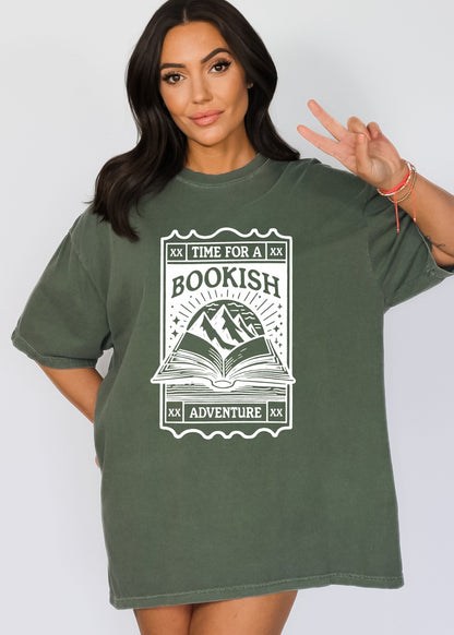 Time for a Bookish Adventure Book Lover Shirt